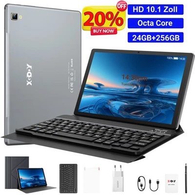 2025 Nueva Tablet Gaming Android 15 24GB RAM 256GB 8Core 8000mAh Pad PC 4G LTE 2K - Imagen 1 de 4