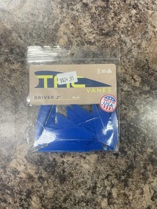TAC Driver Vanes - 2 Inch - Blue - 36 Pack - Picture 1 of 1