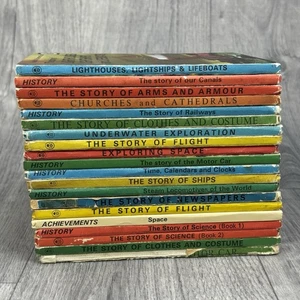 Ladybird Books Bundle Series 601 Vintage Flight Space Science Railways Car x20 - Imagen 1 de 15