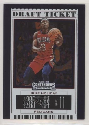 2019 Panini Contenders Draft Picks Ticket Red Foil Jrue Holiday (Red Jersey) #23 - Image 1 of 2