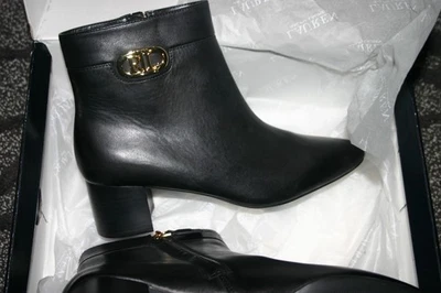 Bota para mujer Lauren Ralph Lauren Wynne BO-BTE talla 9 negra NUEVA con caja Foto 1 de 4