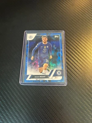 Mason Mount - Chelsea - 2022-23 Topps Chrome UEFA - Blue Flames Refractor /125 - Image 1 of 2