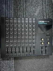 BOSS BX-8 Mezclador Estéreo de 8 Canales Consola de Audio Analógico de Colección Probada en Japón - Imagen 1 de 2