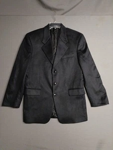 Andrew Fezza Jacket Blue 100% Cashmere Sport Coat Blazer Thick 40R EUC ๐ - Picture 1 of 14