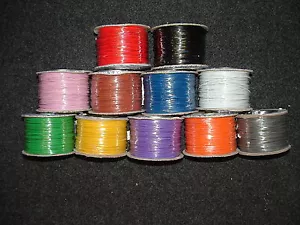 10M Gerätekabel 16/0,2 mm gestrandet 3A 1KV 12 Farben Erdschnittlänge - Bild 1 von 13