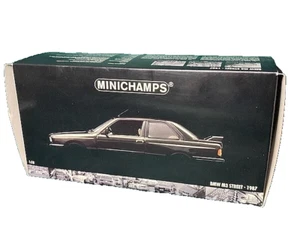 Minichamps 1/18 BMW M3 E30 Black Street 1987 Diecast PMA 180 020300 - Picture 1 of 7