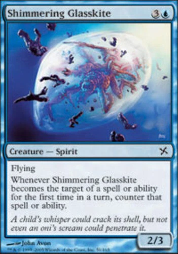 Betrayers of Kamigawa - Shimmering Glasskite - Foil - Image 1 of 1