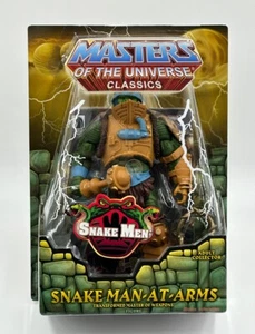 MASTERS OF THE UNIVERSE CLASSICS SNAKE MAN-AT-ARMS 2012 MATTEL - Picture 1 of 12