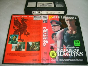 BRIDGE OF DRAGONS - Rare 2000 Eagle - Dolph Lundgren - Action Thriller on VHS D2 - Picture 1 of 1