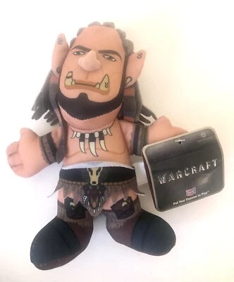 Warcraft Durotan 7" Plush Figure - 2016 Bleacher Creatures - Brand New with Tags - Image 1 of 4