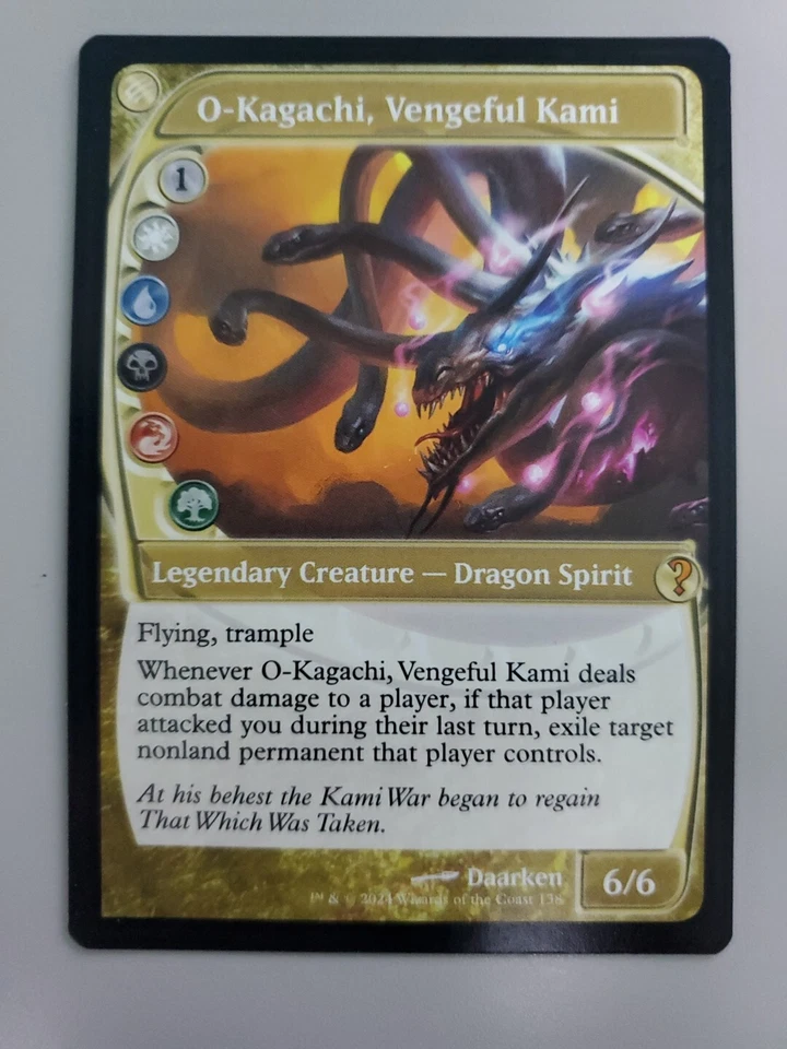 MTG O-Kagachi, Vengeful Kami Mystery Booster 2 Future Sight Mythic  - Image 1 of 1