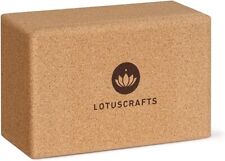 Lotuscrafts Yogablock aus Kork Supra Grip | Umweltfreundlich hergestellt Yogab