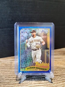 2024 Topps Series 2 Xander Bogaerts Blue Mojo Refractor 81/150 - Picture 1 of 2