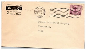 Historia Postal 193 Breck's, 85 State St., Boston, PH2 MASIVO - Imagen 1 de 1