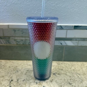Starbucks Rainbow Pride 2020 Studded tumbler 24 oz cup - Picture 1 of 6