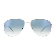 Oliver Peoples Sunglasses Benedict 1002 5241/3F Silver Chrome Sapphire VFX