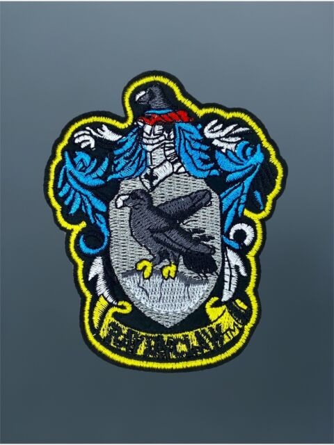 Harry Potter - HP Ravenclaw Crest - Adhesive Fabric 3 in/ 7.62 cm Badge