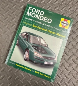 FORD MONDEO 00-03 HAYNES WORKSHOP MANUAL NEW OLD STOCK 3990 FREE UK P&P - Picture 1 of 1