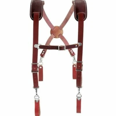 Occidental Leather 5009 Leather Work Suspenders Made in USA