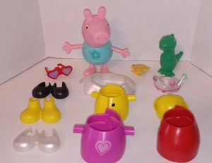 Peppa Pig Talking Dress Up Peppa Figure Lot of 13 - Picture 1 of 7
