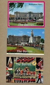 Lot of 3. LONDON, ENGLAND, BUCKINGHAM PALACE. COLOUR POSTCARDS CARTES POSTALE - Picture 1 of 7