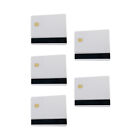 10 Pieces Blank Smart Card Sle4442 Chip+Magnetic Strip Hico 3 track Inkjet PVC E