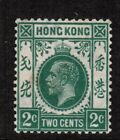 Hong Kong Kgv 1921-37 Sg118 2C  Wmk Multi Script Ca Used