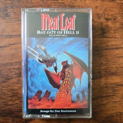 Meat Loaf Bat Out Of Hell II Cassette Tape 1993 Vintage MCA Records - Image 1 of 4