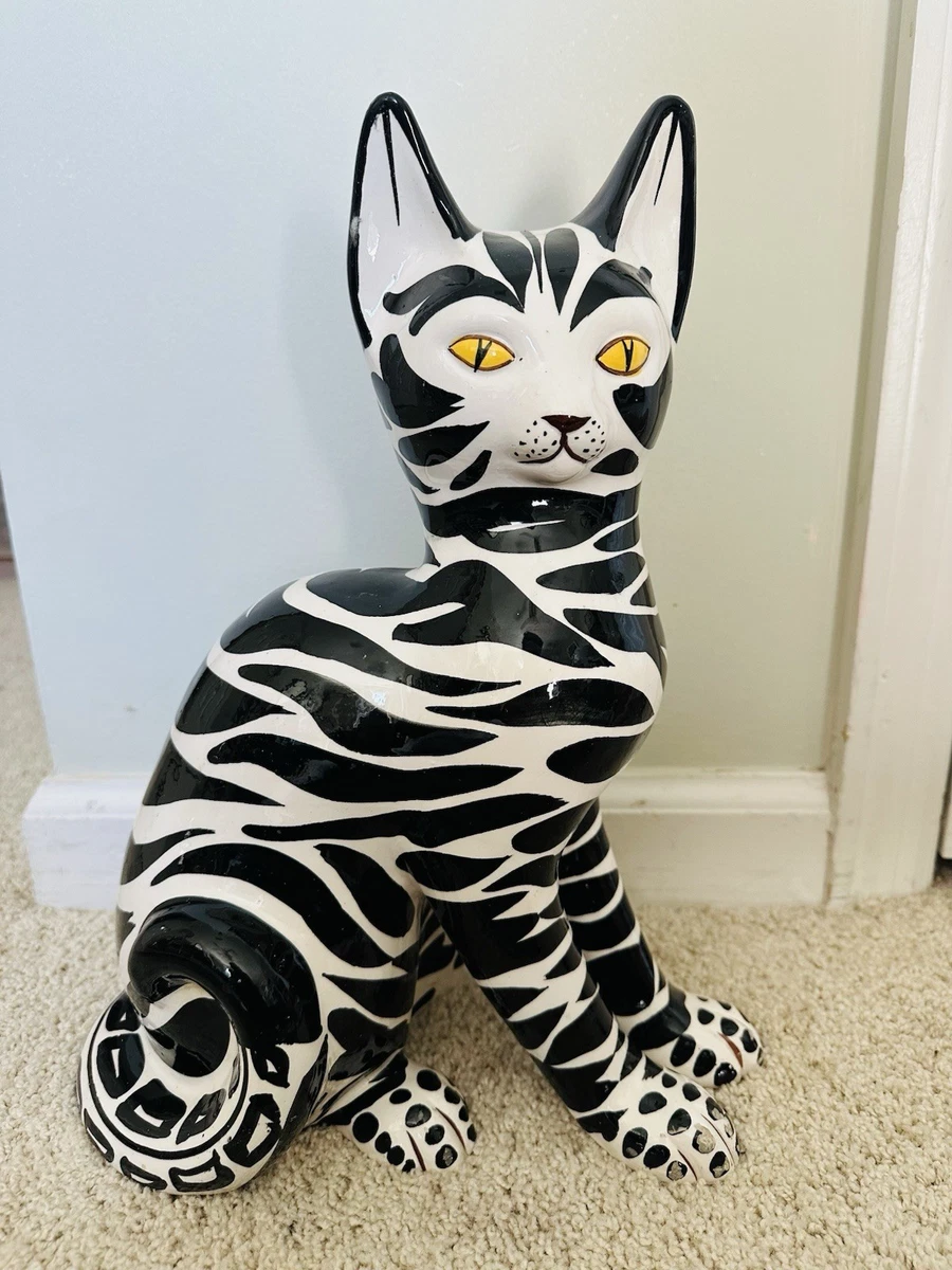 意大利陶瓷猫咪| eBay