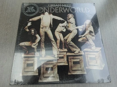 Uriah Heep WONDERWORLD 1974 USA LP 1st Press No Barcode W 2800 SEALED - Image 1 of 4
