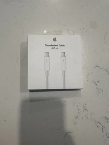Apple MD862LL/A Thunderbolt Cable 0.5m White Genuine Authentic - Afbeelding 1 van 5
