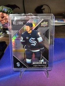 2024-25 Upper Deck Allure - Rookies Logan Morrison #123 Black Rainbow (RC) - Bild 1 von 1