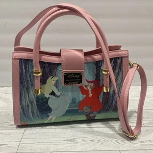 Loungefly Disney Sleeping Beauty Princess Aurora Maleficent Purse Hand Bag - Picture 1 of 12