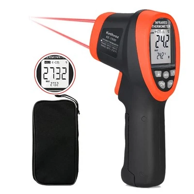 Digital Infrared Thermometer Industrial Pyrometer mit Doppel Laser Messen Tem... - Bild 1 von 4