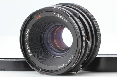 NEAR MINT+3 Hasselblad Carl Zeiss Planar CF 80mm f2.8 T* Lens + Hood From JAPAN - Image 1 of 4
