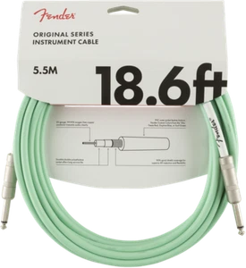 Genuine Fender Original Series Instrument/Guitar Cable, SURF GREEN, 18.6' ft - Picture 1 of 3