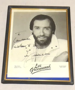 Lee Greenwood Signed Framed Photograph - Framed to 8.5 by11.25 inches NO COA - Picture 1 of 1