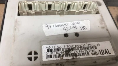 Módulo de control de carrocería 1999 P04602410AL Dodge Intrepid o Chrysler 300M BCM Foto 1 de 2