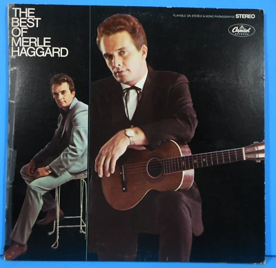 THE BEST OF MERLE HAGGARD LP 1968 RE '72 NICE CONDITION VG/VG!!A - Image 1 of 4