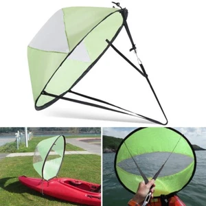 Kajak Wind Segel Kanus Outdoor Segeln 42-Zoll Boot Boote Brett Faltbar - Bild 1 von 31