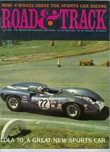 1965 Lamborghini 350 GT and Mercedes featured and tested in vintage Road & Track - Imagen 1 de 3
