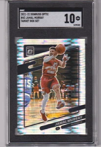 2021-22 Donruss Optic JAMAL MURRAY #43 SGC 10 GEM Target Box Set Holo Prizm - Picture 1 of 2