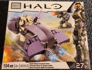 Mega Bloks Halo Rapid Attack Covenant Ghost 97213, X NEW/OPEN BOX - Picture 1 of 4