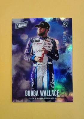 2018 Panini Father's Day Rookies /399 Bubba Wallace #69 SP NASCAR  - Image 1 of 4