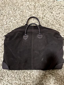 Bolso de Lona My Style Bags Milano Harvard Deluxe en Marrón Oscuro Hecho en Italia - Imagen 1 de 8