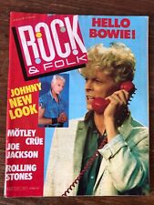 Revue ROCK AND FOLK Nr 231 (06-1986) David Bowie