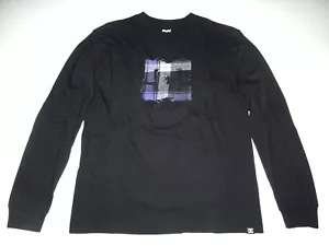 DC Shoes Boys Unravel Long Sleeve Cotton TeeT-Shirt Medium - Picture 1 of 3