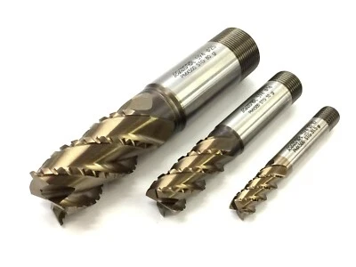 MASTER Frese per Semifinitura di Acciaio e Inox Rompitruciolo Piatto Sinterizzate