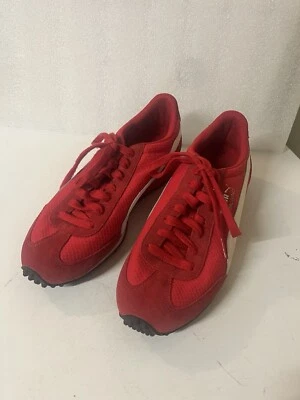 Puma Whirlwind Classic Mens shoes Sneaker US Size 8.5 Red/white/red nylon/suede - Image 1 of 4