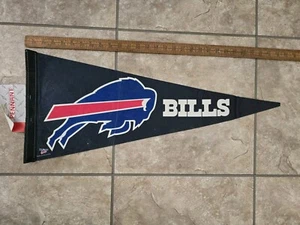 Buffalo Bills Vintage Wincraft Made In USA NFL Football Full Size Pennant - Picture 1 of 6